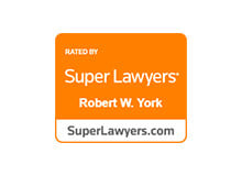 Rated By Super Lawyers | Robert W. York | SuperLawyers.com